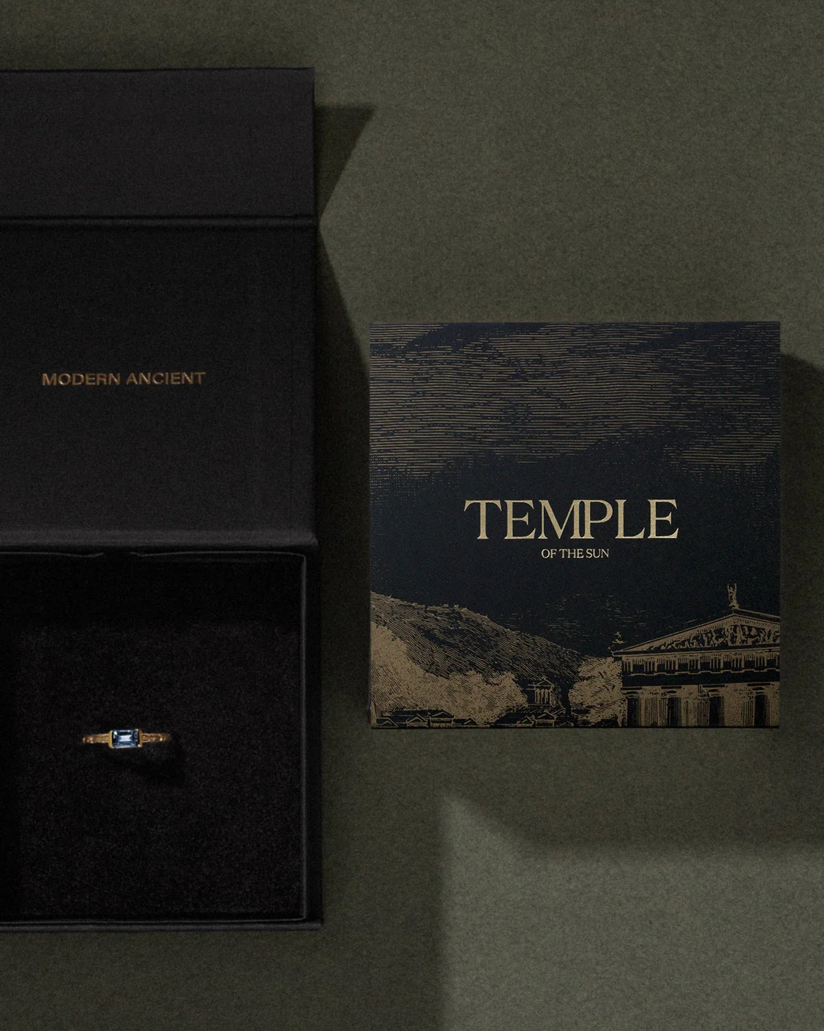 Ceres Drop Studs // Gold Vermeil