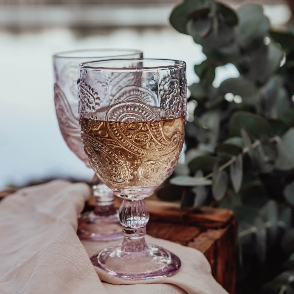 Goblet set of 2 // Primrose