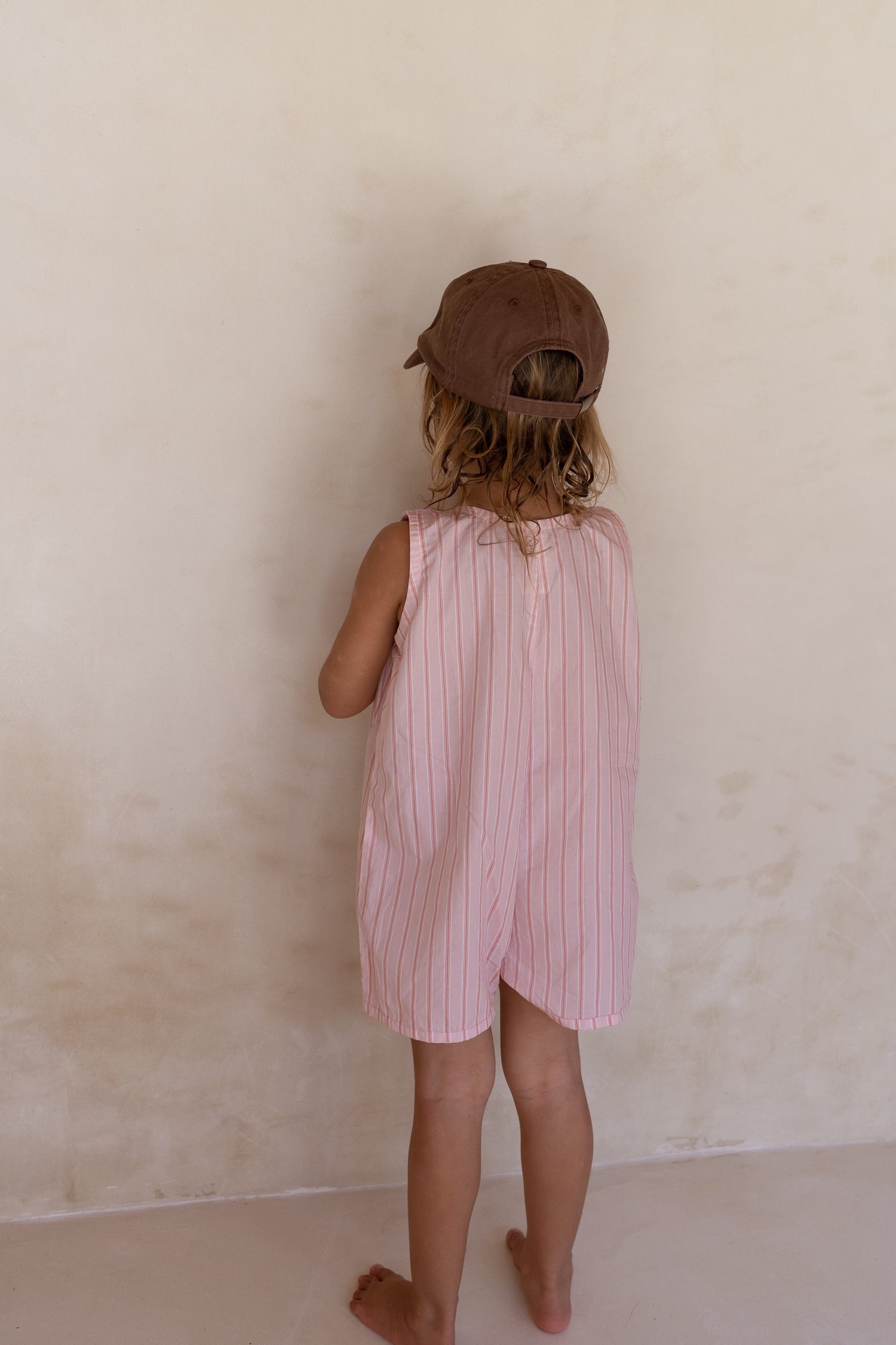 Sadie Overalls // Pink Stripe