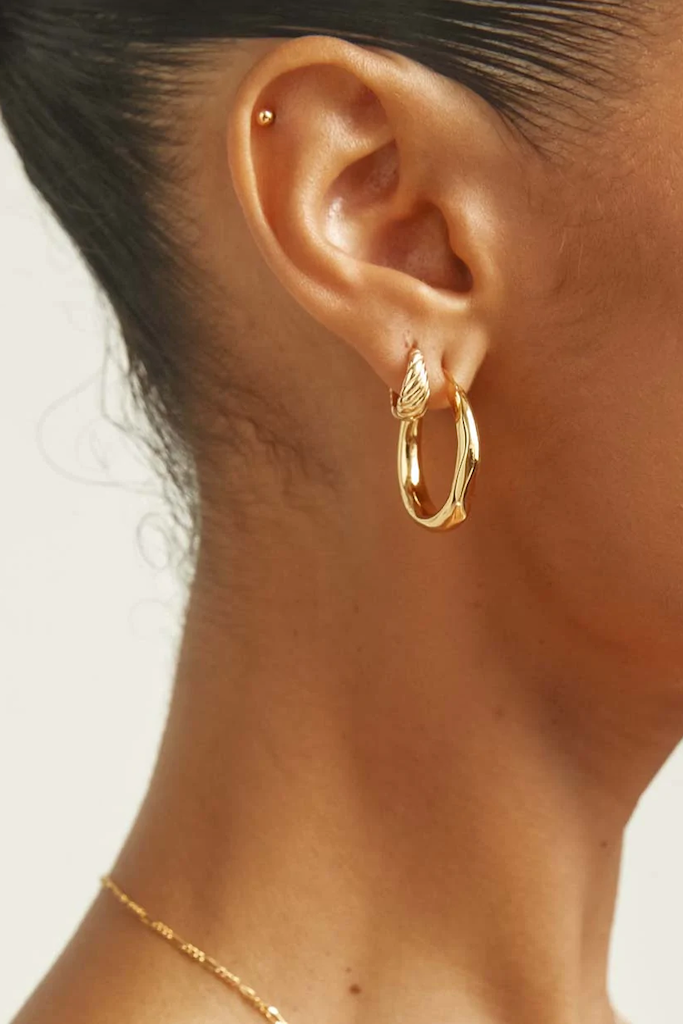 Organica Hoop Earrings Small