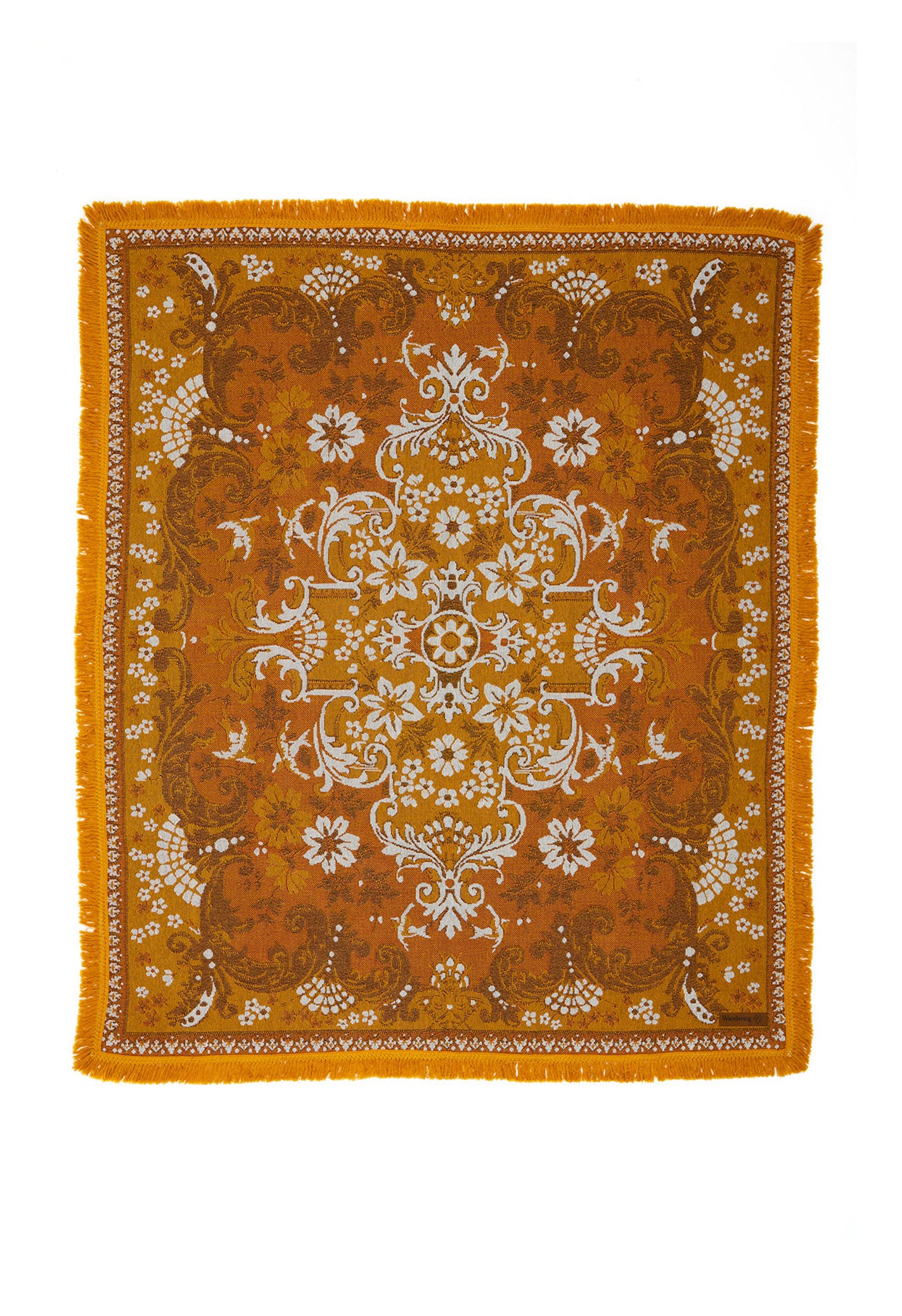 Ornate Floral Throw // Ginger