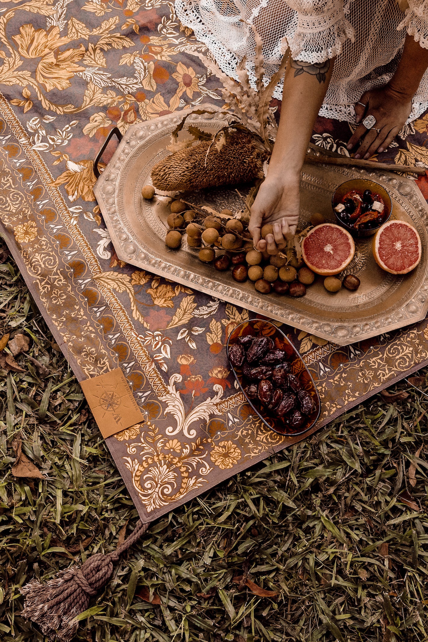 Spice Forest Picnic Rug