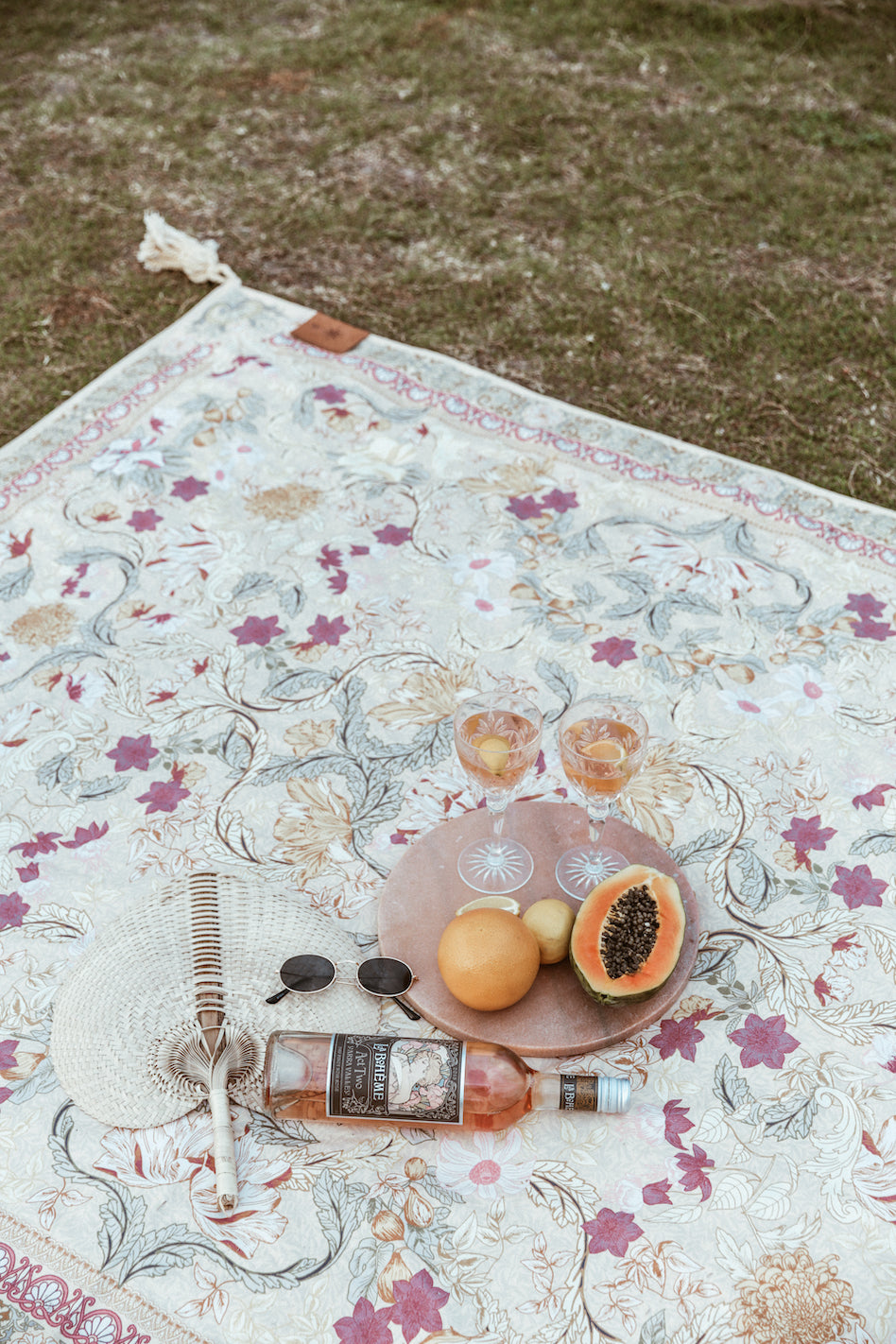 Pastel Forest Picnic Rug