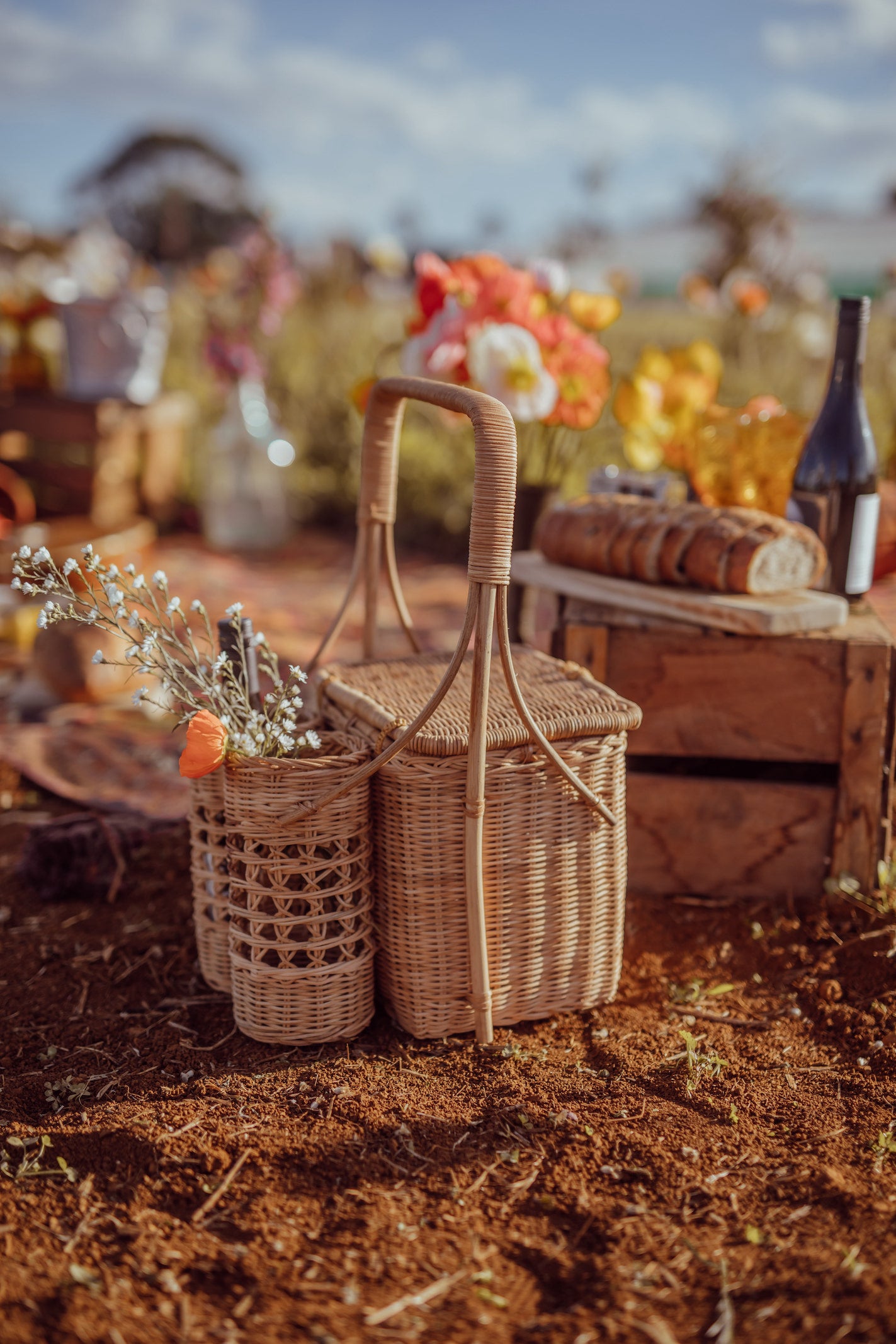 Lovers Picnic Basket